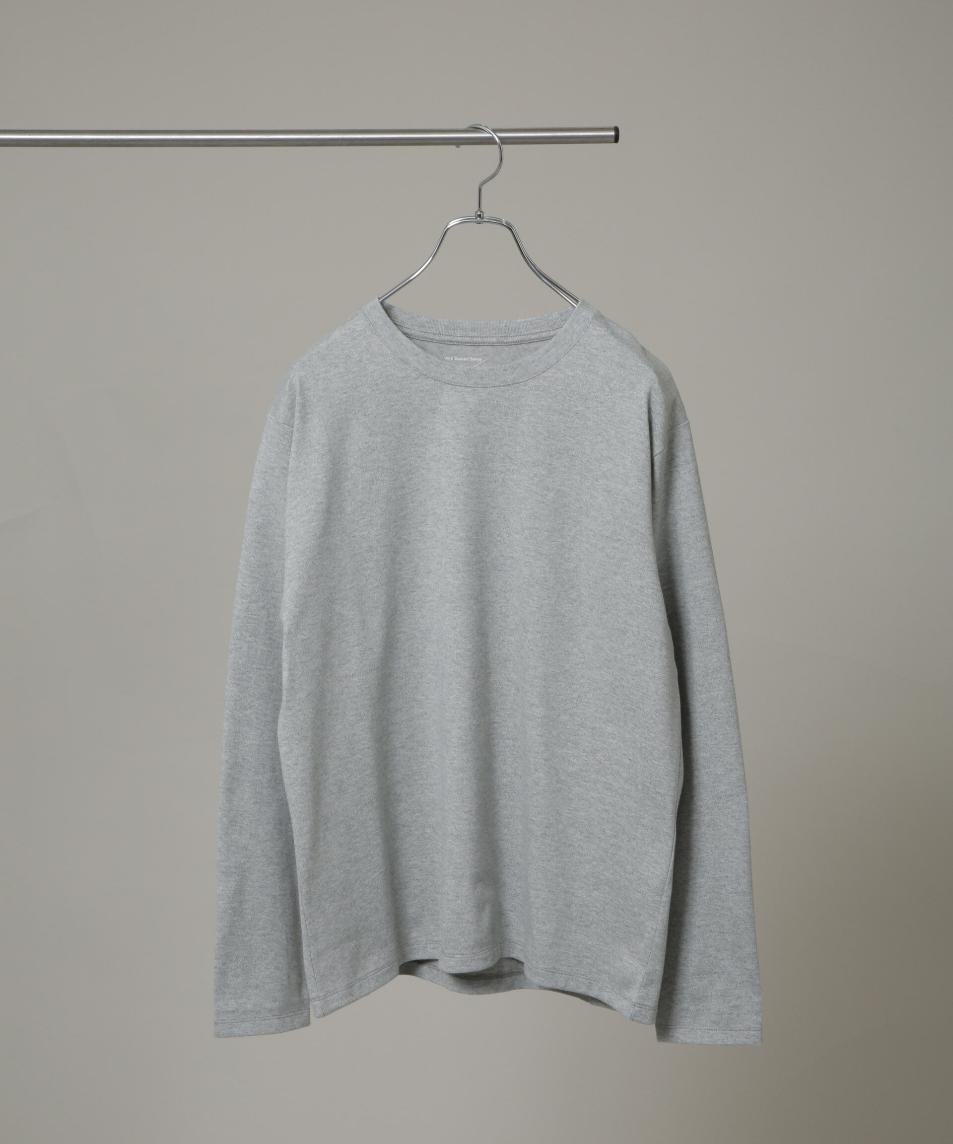 NANO universe「Anti Soaked(R)汗染み防止 クルーネックTシャツ 長袖」|Tシャツ・カットソー|