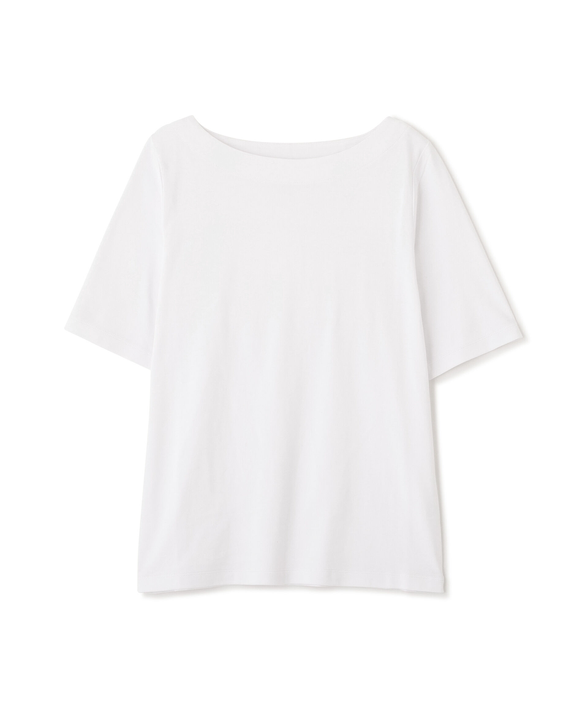 NANO universe「〈追加〉Anti Soaked(R) 汗染み防止ボートネックTシャツ」|Tシャツ・カットソー|