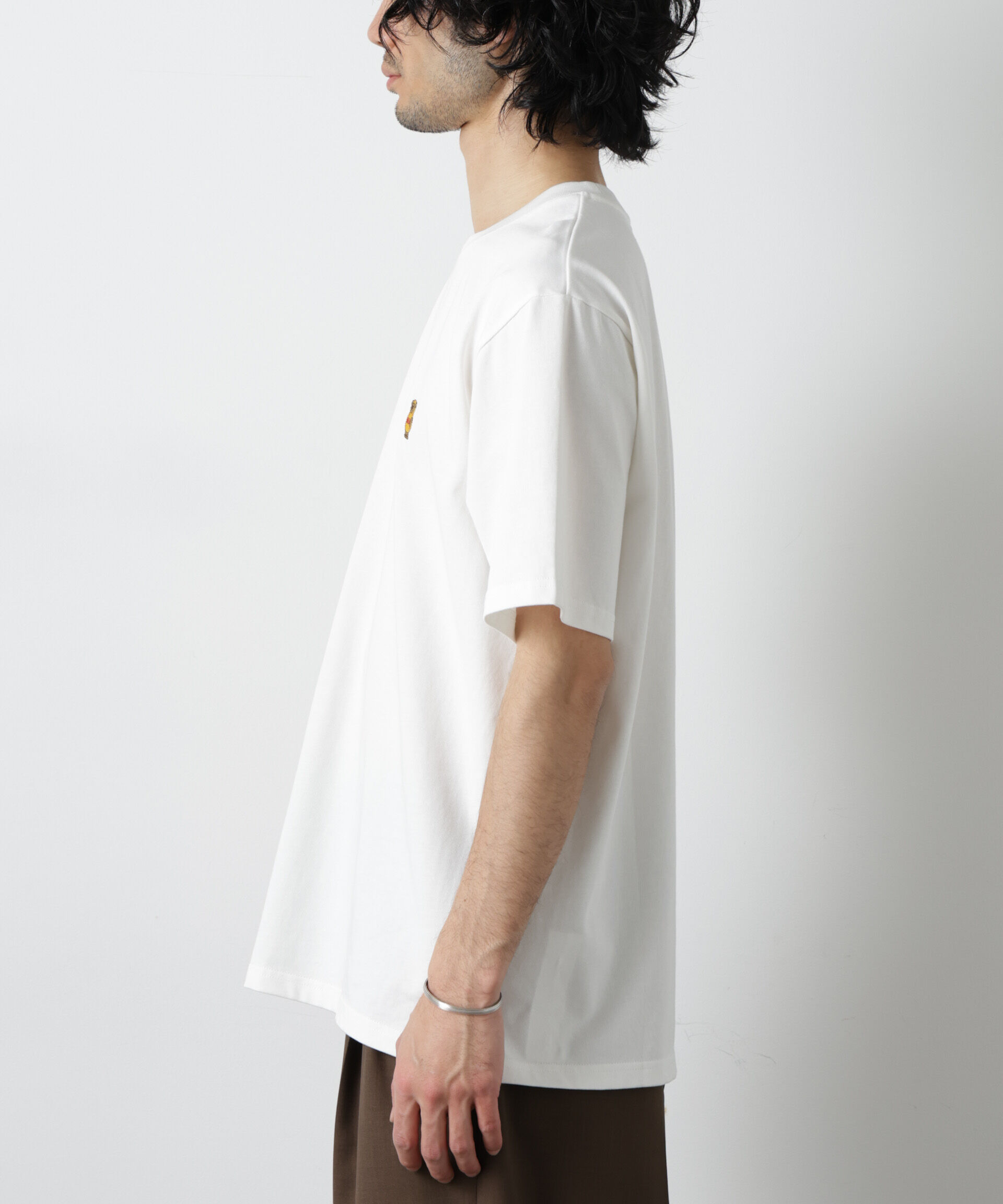 nano･universe「ナノベアTシャツ 半袖(落花生)」|Tシャツ・カットソー|