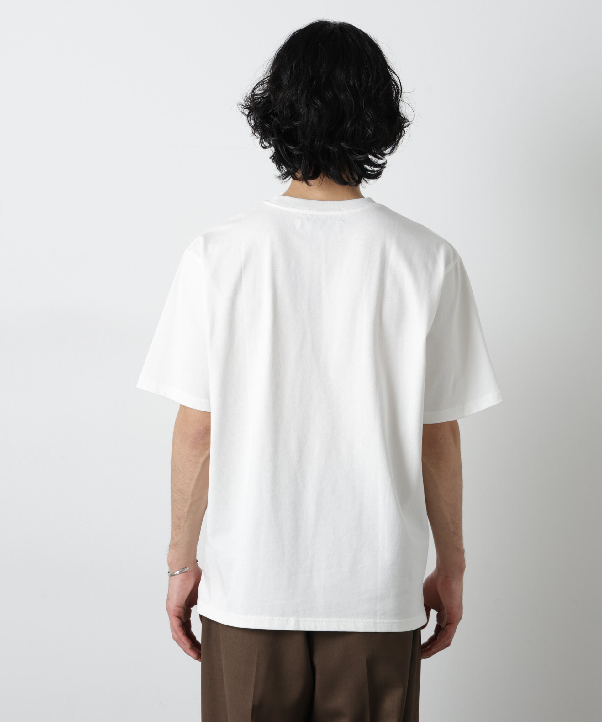 nano･universe「ナノベアTシャツ 半袖(落花生)」|Tシャツ・カットソー|