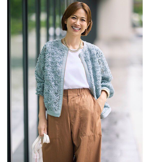 自由区「【SHIHOさん着用・セットアップ対応】ハイカウントブロードワイド ベイカーパンツ」|その他|