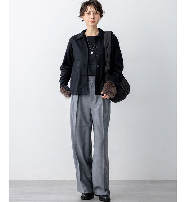 23区「【セットアップ対応】TWサキソニー タックワイド パンツ」|その他|
