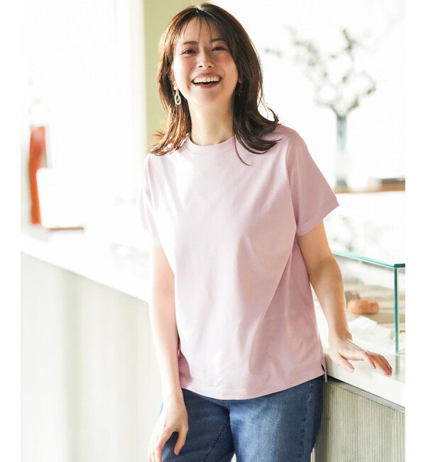 ANY SIS「【美ライン大人T】半袖 Tシャツ」|Tシャツ・カットソー|