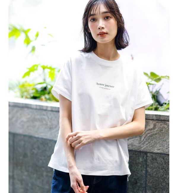ANY SIS「【美ライン大人T】半袖 Tシャツ」|Tシャツ・カットソー|オフロゴ
