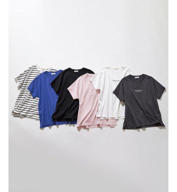 ANY SIS「【美ライン大人T】半袖 Tシャツ」|Tシャツ・カットソー|