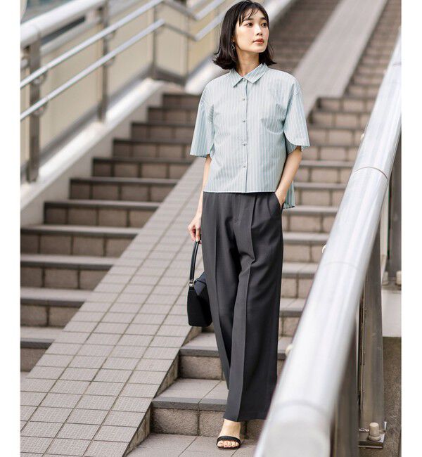 ANY SIS「【ウエストサイズ調整可】アーバンクールタッチ パンツ」|その他|