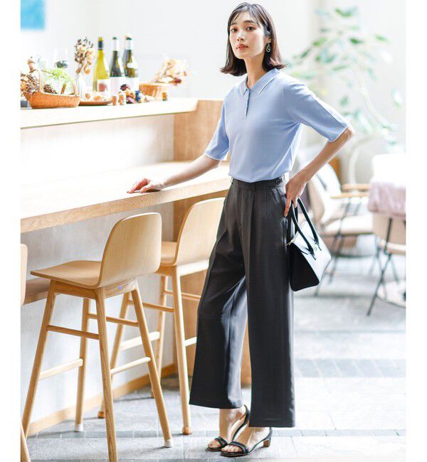 ANY SIS「【ウエストサイズ調整可】アーバンクールタッチ パンツ」|その他|
