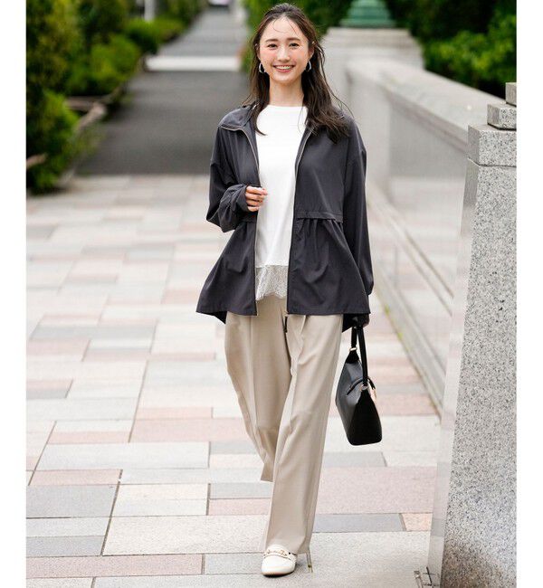 ANY SIS「【ウエストサイズ調整可】アーバンクールタッチ パンツ」|その他|
