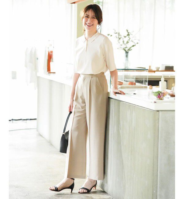 ANY SIS「【ウエストサイズ調整可】アーバンクールタッチ パンツ」|その他|