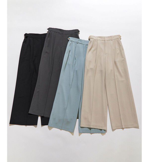 ANY SIS「【ウエストサイズ調整可】アーバンクールタッチ パンツ」|その他|