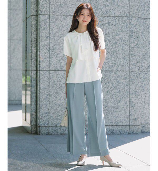 ANY SIS「【ウエストサイズ調整可】アーバンクールタッチ パンツ」|その他|