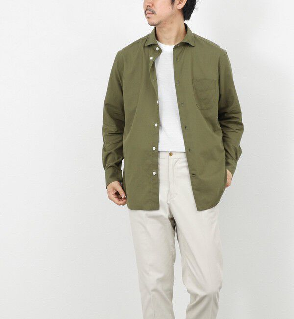 NOLLEY'S goodman「《ビジカジ対応》カッタウェイシャツ 26SS」|シャツ・ブラウス|