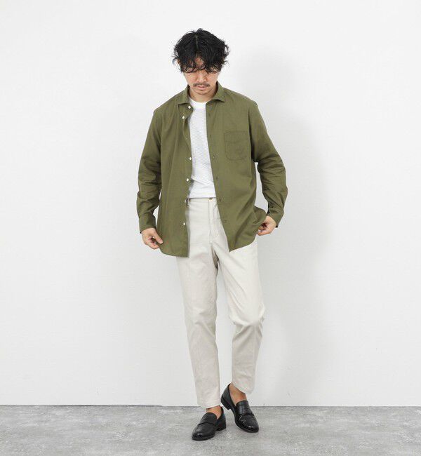 NOLLEY'S goodman「《ビジカジ対応》カッタウェイシャツ 26SS」|シャツ・ブラウス|