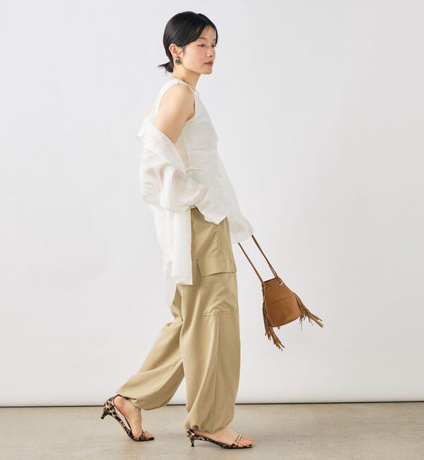 NOLLEY'S sophi「ウォッシャブルカップ付ワンショルタンクトップ」|タンクトップ|