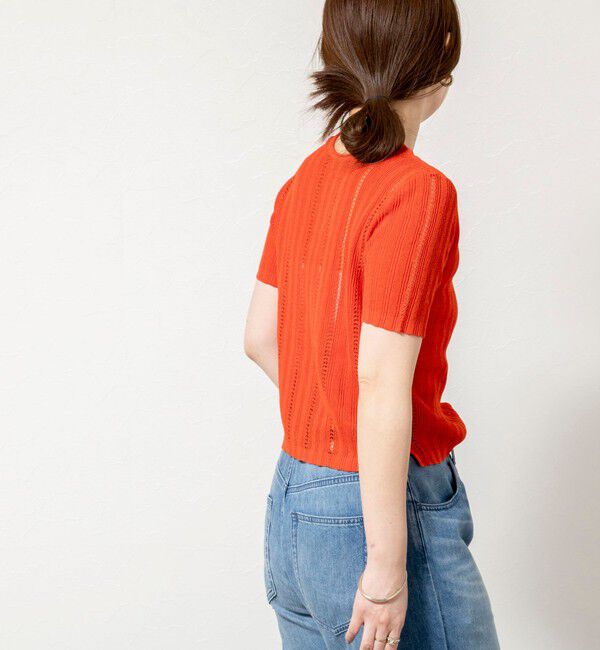 NOLLEY'S sophi「【WALANCE/ワランス】paper rib knit 2way tops」|カーディガン|