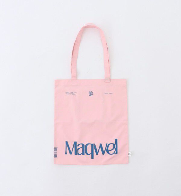 MAQWEL「【MAQWEL/マクウェル】TOTE BAG」|その他|ベビーピンク