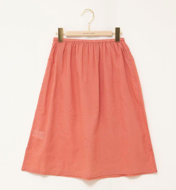 NOLLEY'S sophi「【WALANCE/ワランス】natural dye sheer cotton check flare スカート」|スカート|