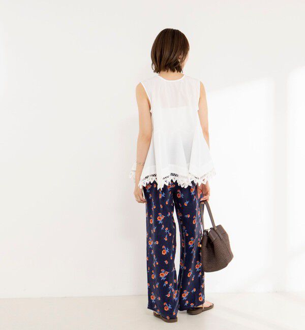NOLLEY'S「【MARILYN MOON/マリリーンムーン】2WAY handkerchief hem blouse」|シャツ・ブラウス|