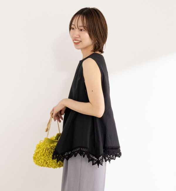 NOLLEY'S「【MARILYN MOON/マリリーンムーン】2WAY handkerchief hem blouse」|シャツ・ブラウス|