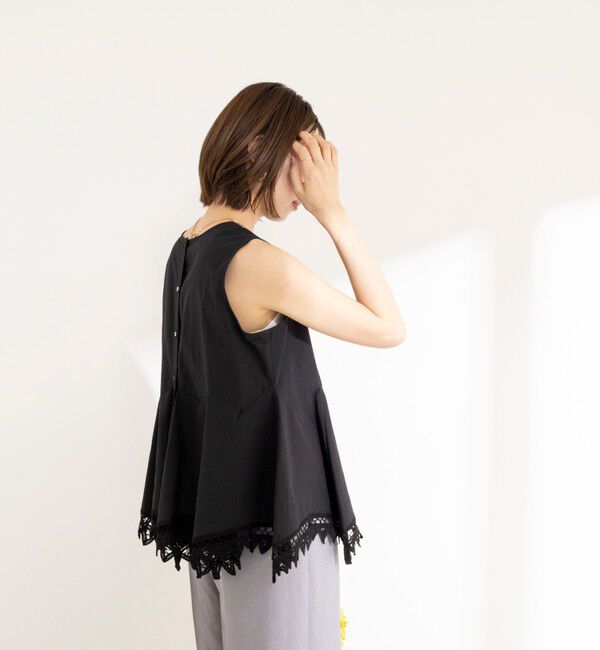 NOLLEY'S「【MARILYN MOON/マリリーンムーン】2WAY handkerchief hem blouse」|シャツ・ブラウス|