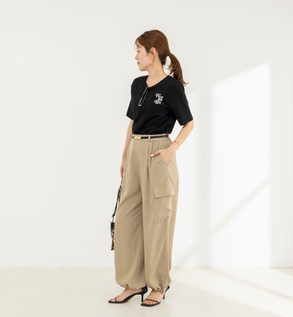 NOLLEY'S「ウォッシャブルプリントT」|Tシャツ・カットソー|