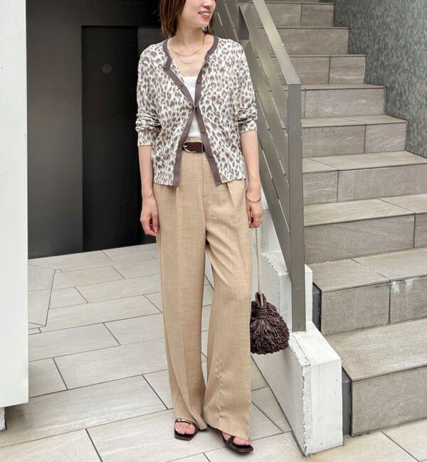 NOLLEY'S「《セットアップ対応》【BECシリーズ】ウォッシャブルリネンライク2タックパンツ」|その他|