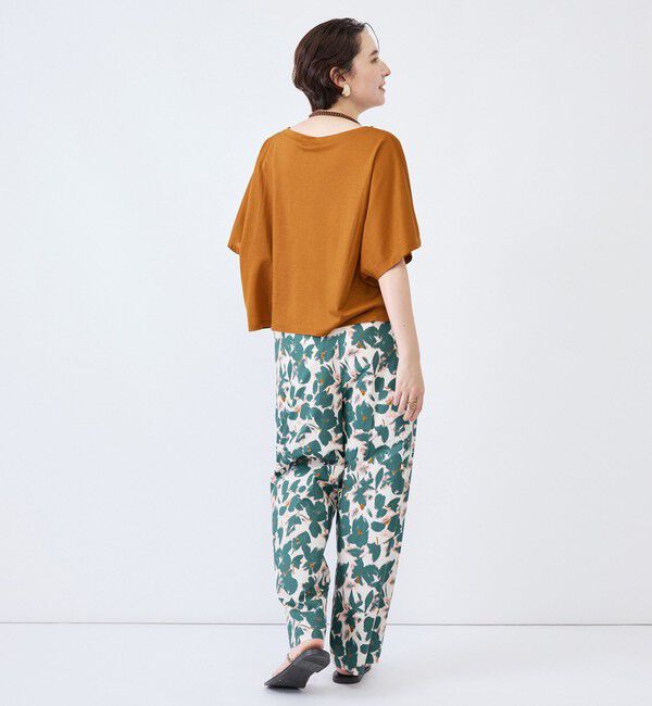 NOLLEY'S「《接触冷感》ウォッシャブルハリジェンヌケーププルオーバー」|Tシャツ・カットソー|