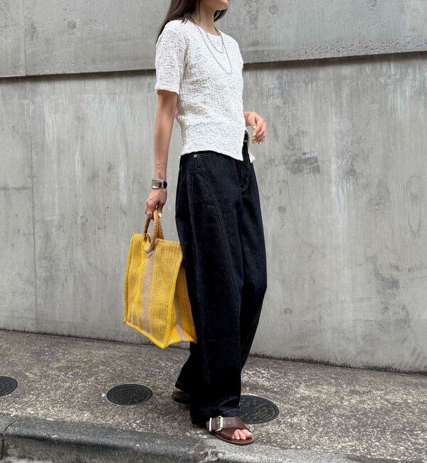 fredy emue「ぽこぽこ2WAYスリットプルオーバー」|Tシャツ・カットソー|
