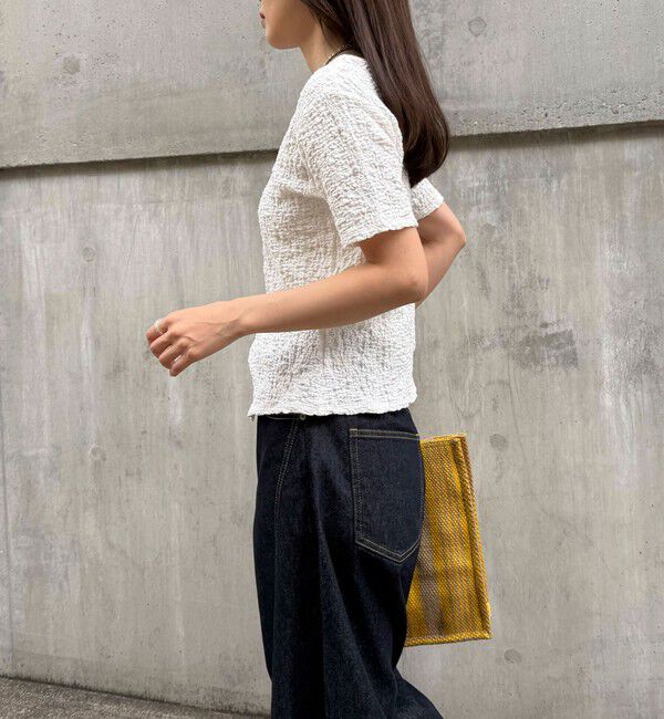 fredy emue「ぽこぽこ2WAYスリットプルオーバー」|Tシャツ・カットソー|