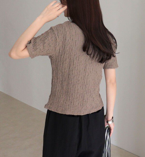 fredy emue「ぽこぽこ2WAYスリットプルオーバー」|Tシャツ・カットソー|
