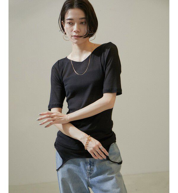 SALON adam et rope'「nu=layerキャットイヤーキャミソール/キャミワンピース」|キャミソール|