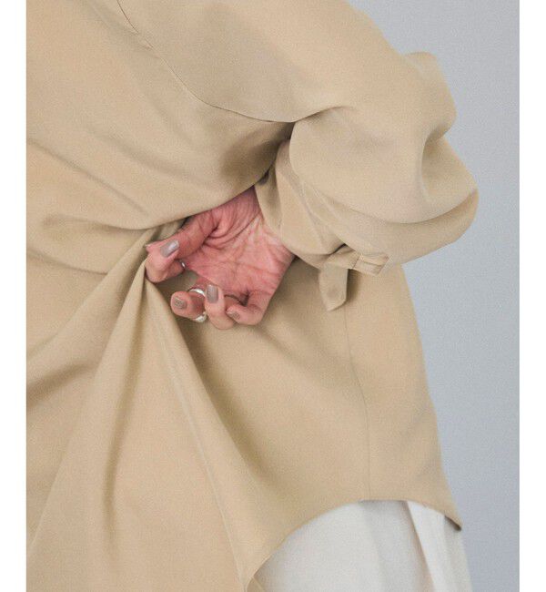 SALON adam et rope'「[25SS]GENTLE SILK シャツ【セットアップ対応】」|シャツ・ブラウス|