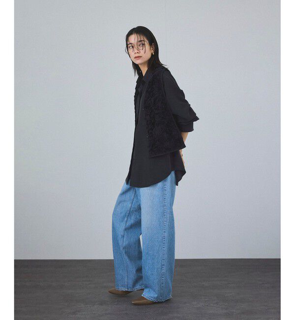 SALON adam et rope'「[25SS]GENTLE SILK シャツ【セットアップ対応】」|シャツ・ブラウス|