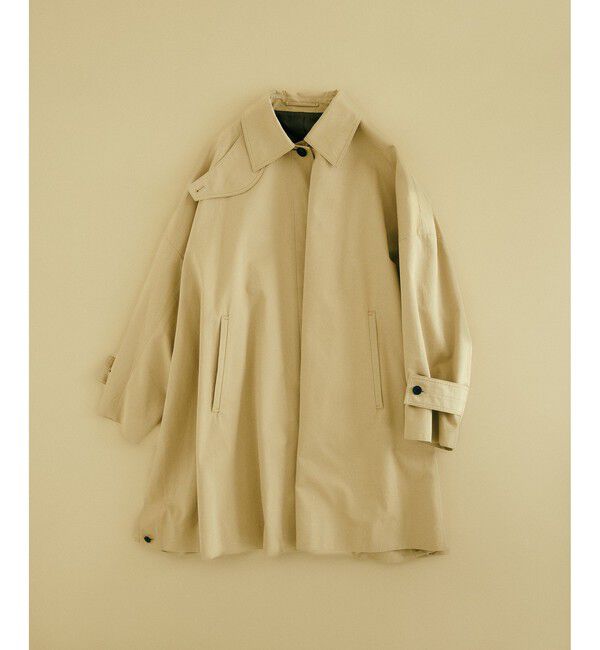 SALON adam et rope'「tacca テントシルエットステンカラーコート」|ステンカラーコート|