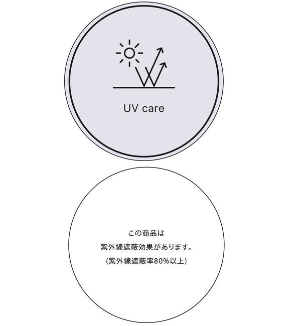 VIS「ICE BEAUTY クロスデザインニットプルオーバー/UVケア・接触冷感」|ニット・セーター|