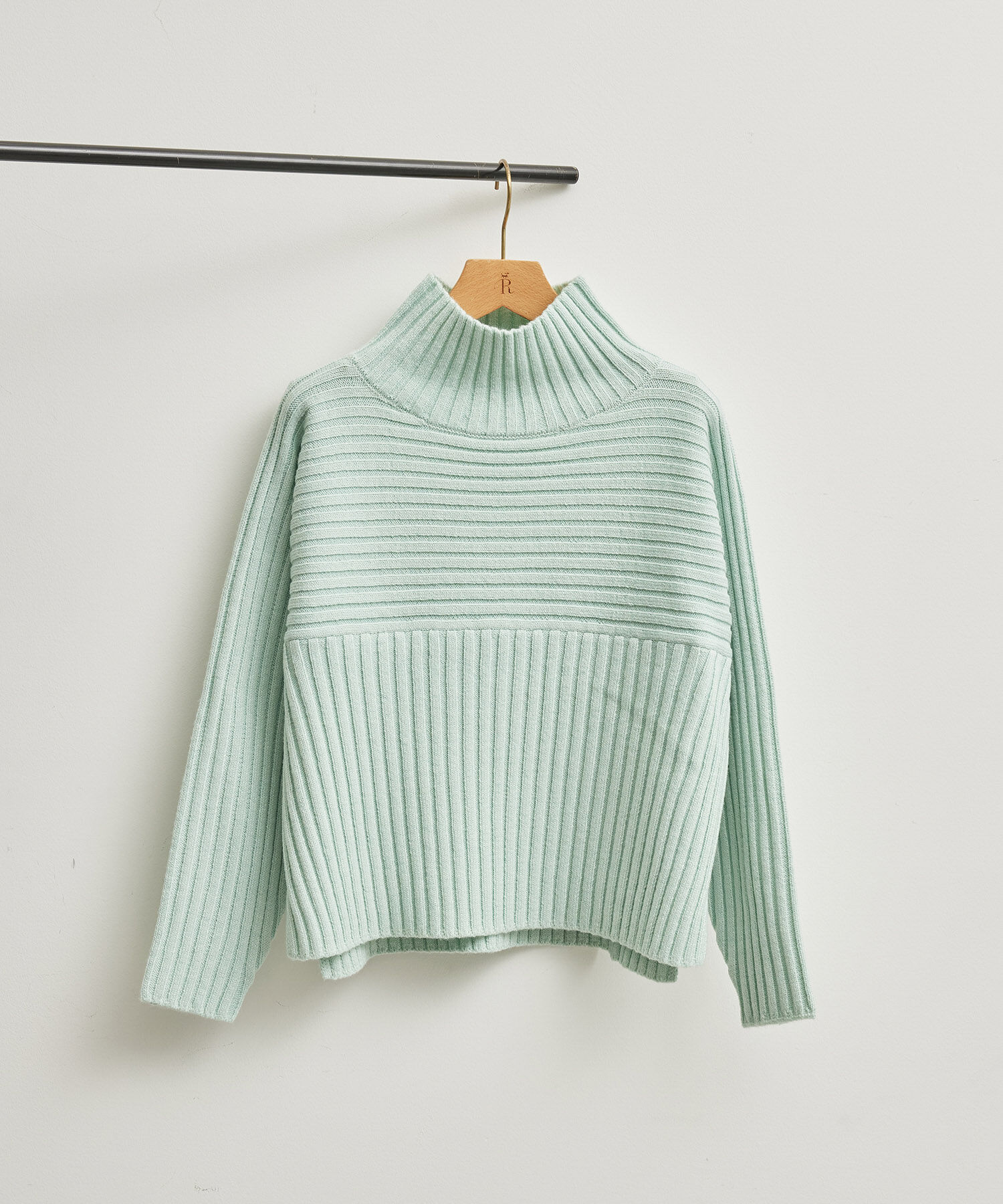 Rope&rsquo;Picnic「【WEB限定カラーあり】アソートリブ切り替えニットプルオーバー/リンクコーデ・新色追加」|ニット・セーター|