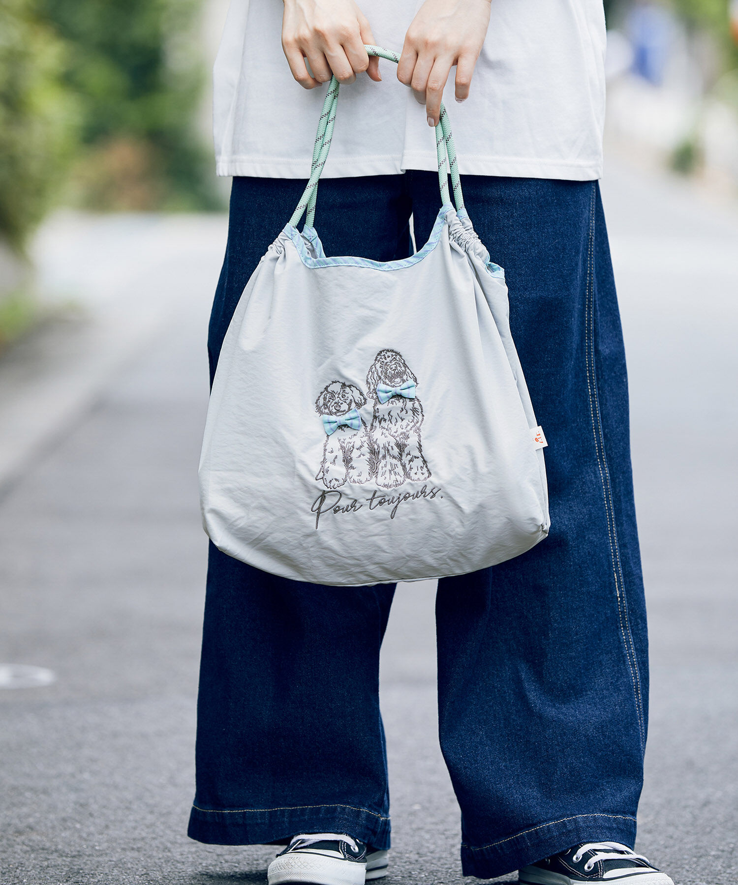 ROPE PICNIC PASSAGE「【comif(コミフ)&times;ROPE' PICNIC】刺繍トートバッグ」|トートバッグ|