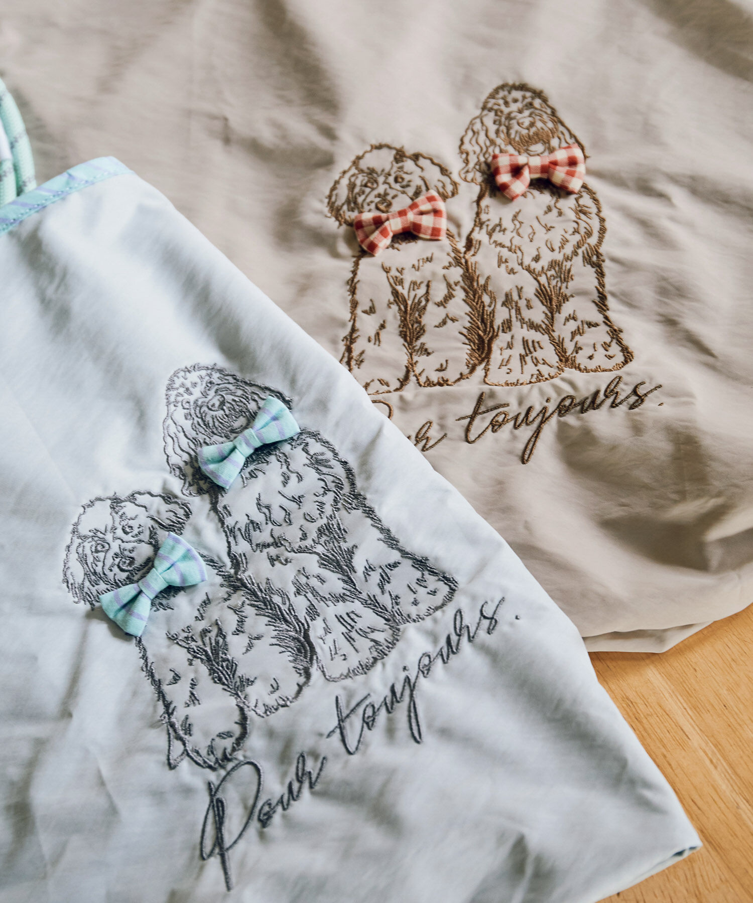 ROPE PICNIC PASSAGE「【comif(コミフ)&times;ROPE' PICNIC】刺繍トートバッグ」|トートバッグ|
