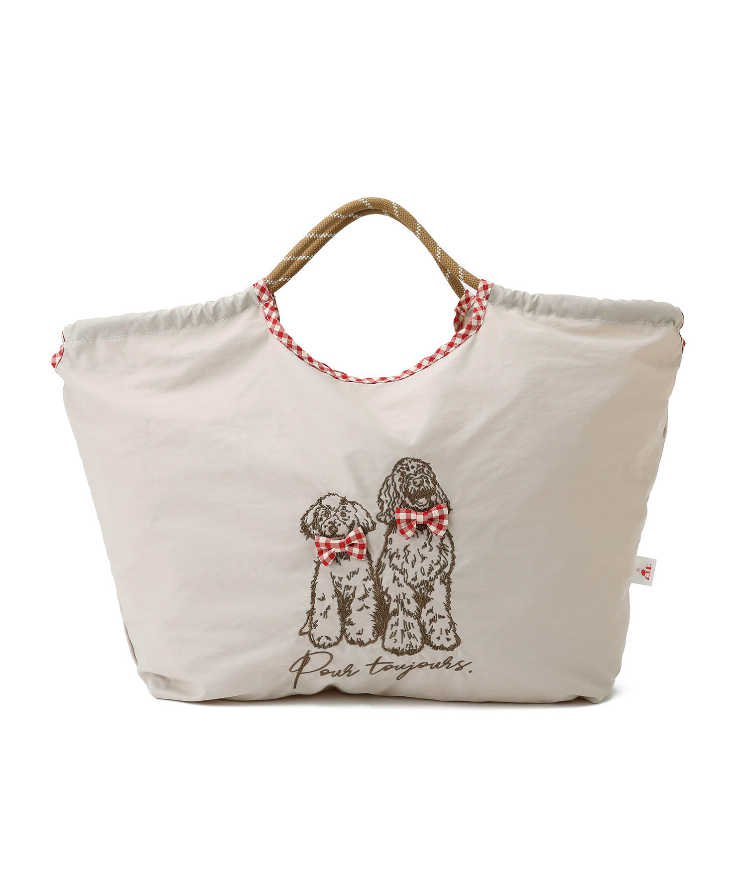 ROPE PICNIC PASSAGE「【comif(コミフ)&times;ROPE' PICNIC】刺繍トートバッグ」|トートバッグ|