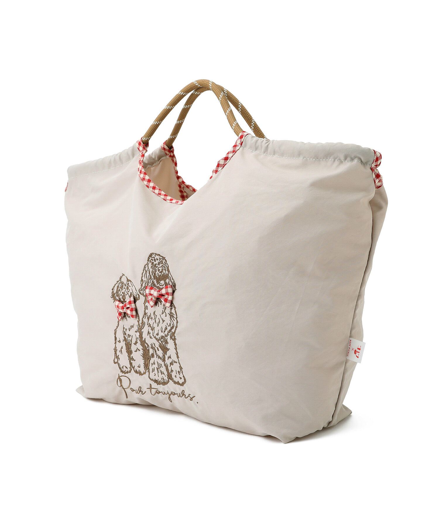 ROPE PICNIC PASSAGE「【comif(コミフ)&times;ROPE' PICNIC】刺繍トートバッグ」|トートバッグ|