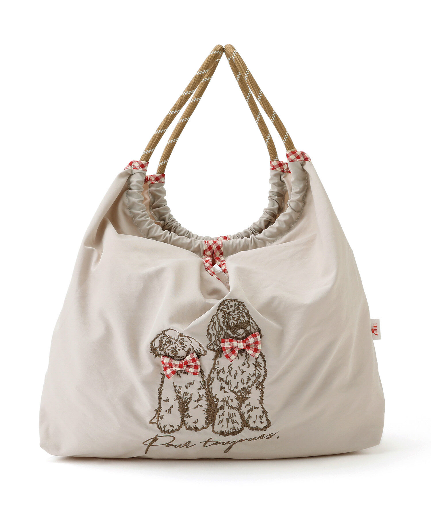 ROPE PICNIC PASSAGE「【comif(コミフ)&times;ROPE' PICNIC】刺繍トートバッグ」|トートバッグ|