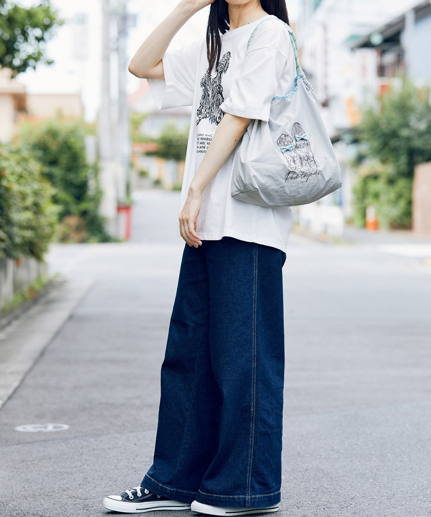 ROPE PICNIC PASSAGE「【comif(コミフ)&times;ROPE' PICNIC】刺繍トートバッグ」|トートバッグ|