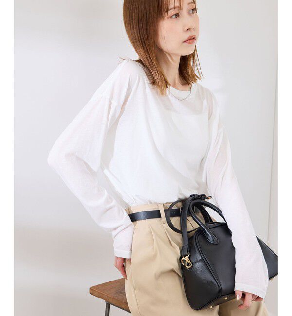 Rope&rsquo;Picnic「シアーロングTシャツ」|Tシャツ・カットソー|シロメイン