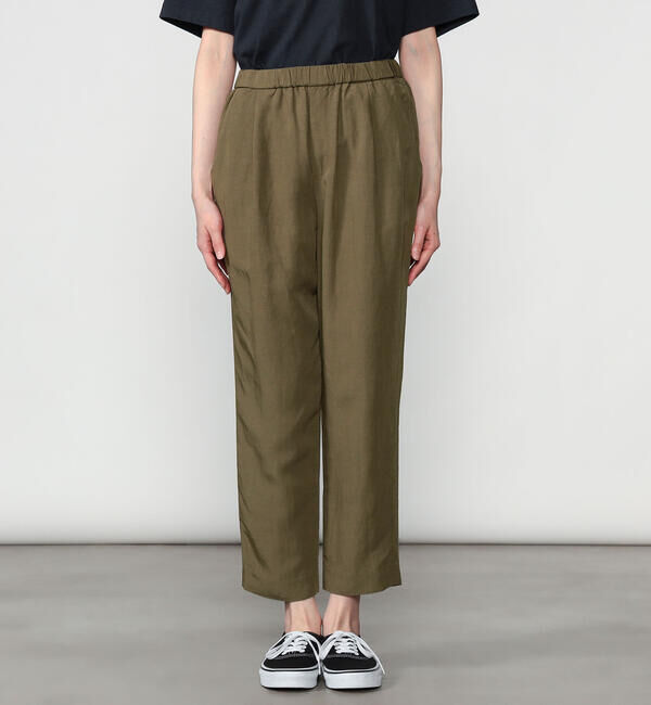Morris & Sons「MORRIS & SONS | リネンレーヨン イージーパンツ WOMEN」|チノ|