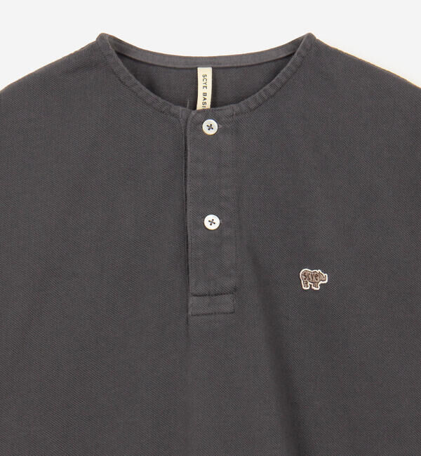 「SCYE BASICS | 〈別注〉コットンピケ ヘンリーネックTシャツ WOMEN」|Tシャツ・カットソー|
