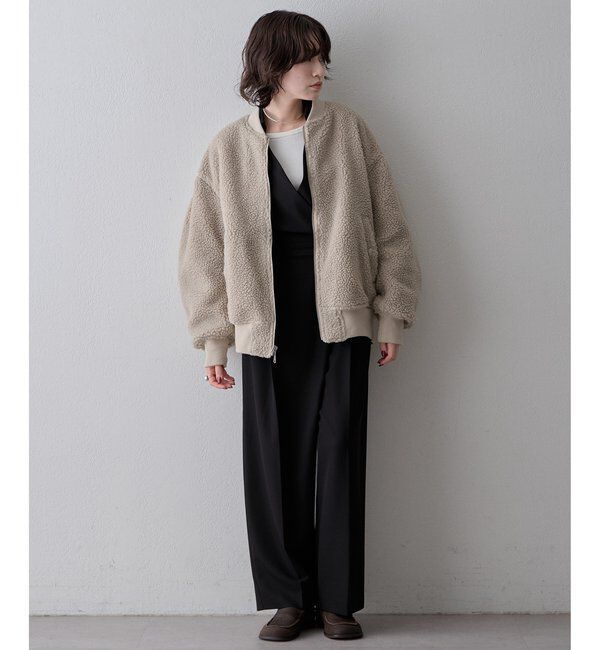  「【THE PAUSE】ボアリバーシブルMA-1」|その他|
