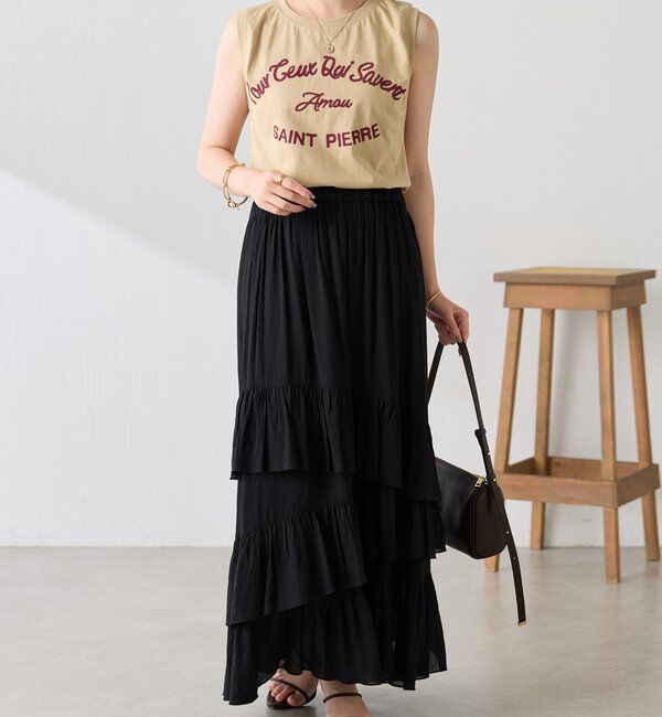  「【AMOU/アムー別注】サン・ピエールロゴノースリーブ」|Tシャツ・カットソー|