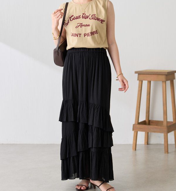 「【AMOU/アムー別注】サン・ピエールロゴノースリーブ」|Tシャツ・カットソー|
