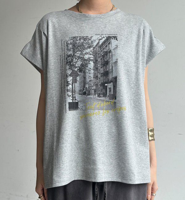  「【WEB限定】バックジップフォトロゴTEE」|Tシャツ・カットソー|