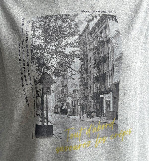  「【WEB限定】バックジップフォトロゴTEE」|Tシャツ・カットソー|
